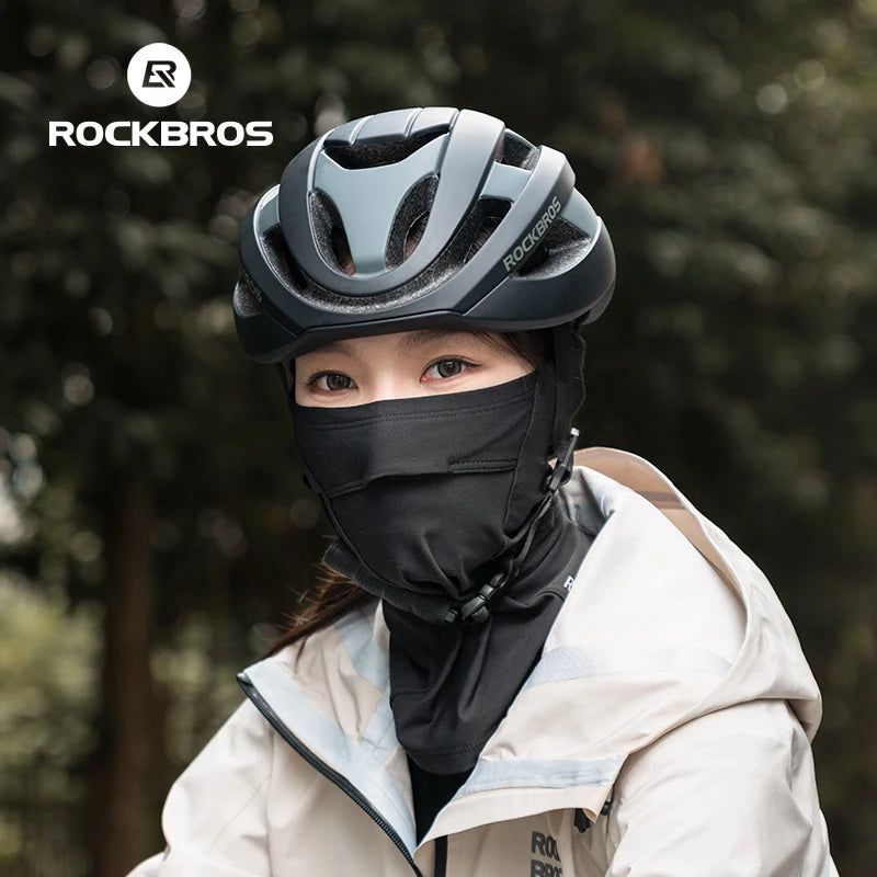 Winddichter Fahrrad-Gesichtsschal mit Ohrenschutz, Bandana-Maske