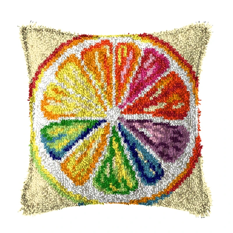 Καλούπι Κεντήματος Κουτιού 43 × 43 cm Latch Hook Cushion Craft Kit