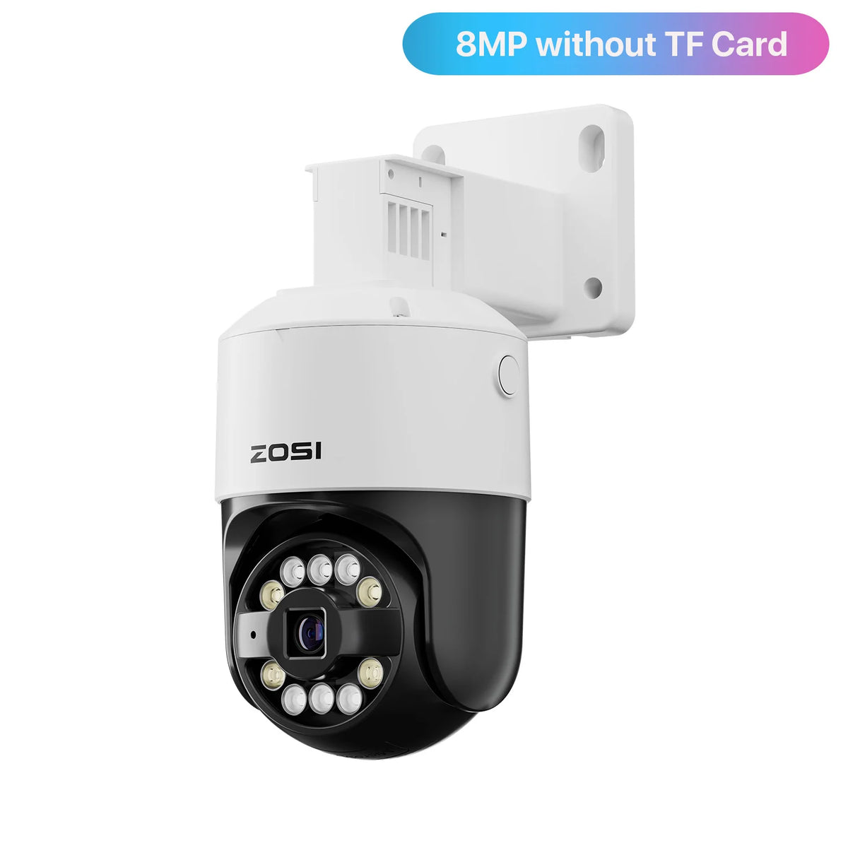 4K/3K PoE PTZ Security IP Camera with AI Detection