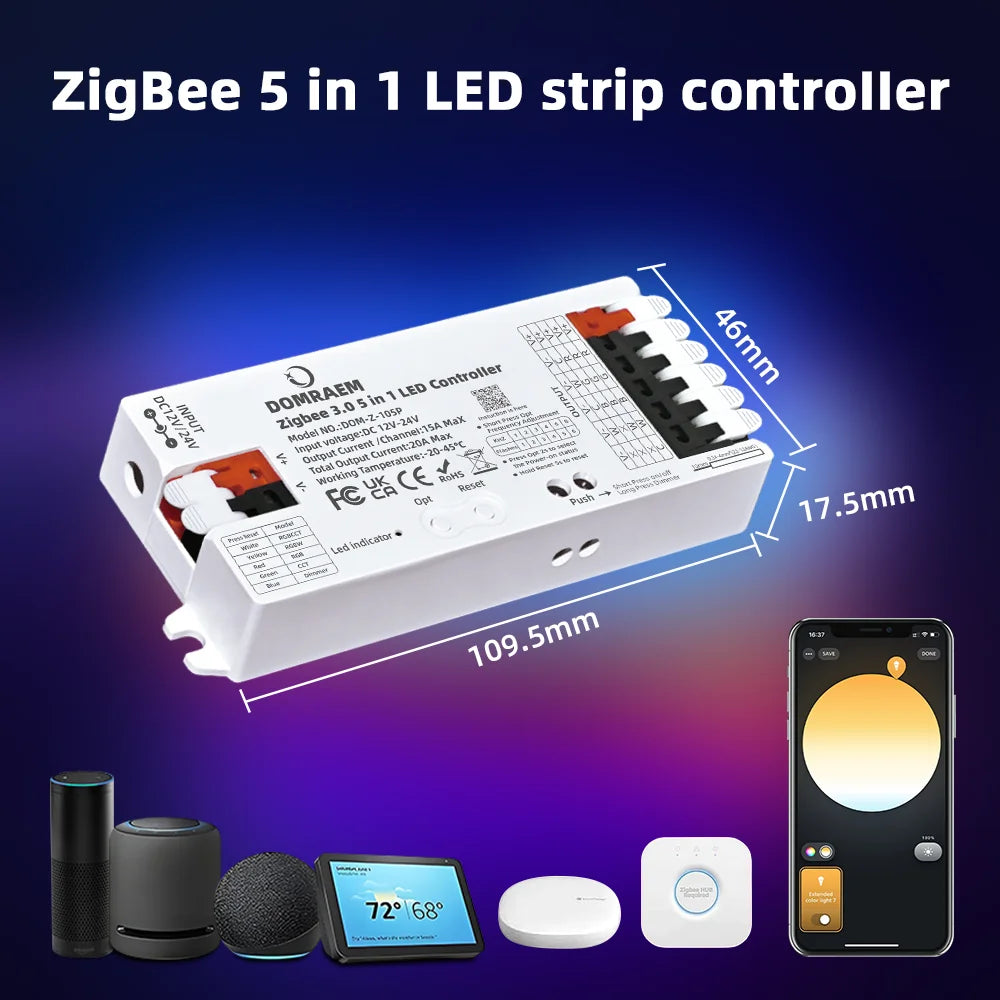 Zigbee 3.0 PWM-LED-nauhuri