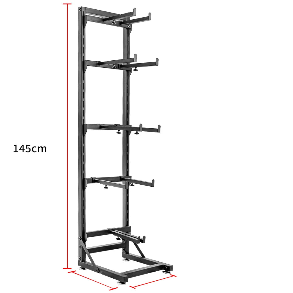 Metal Display Rack for 1/6 to 1/32 RC Cars, 5 Compartments