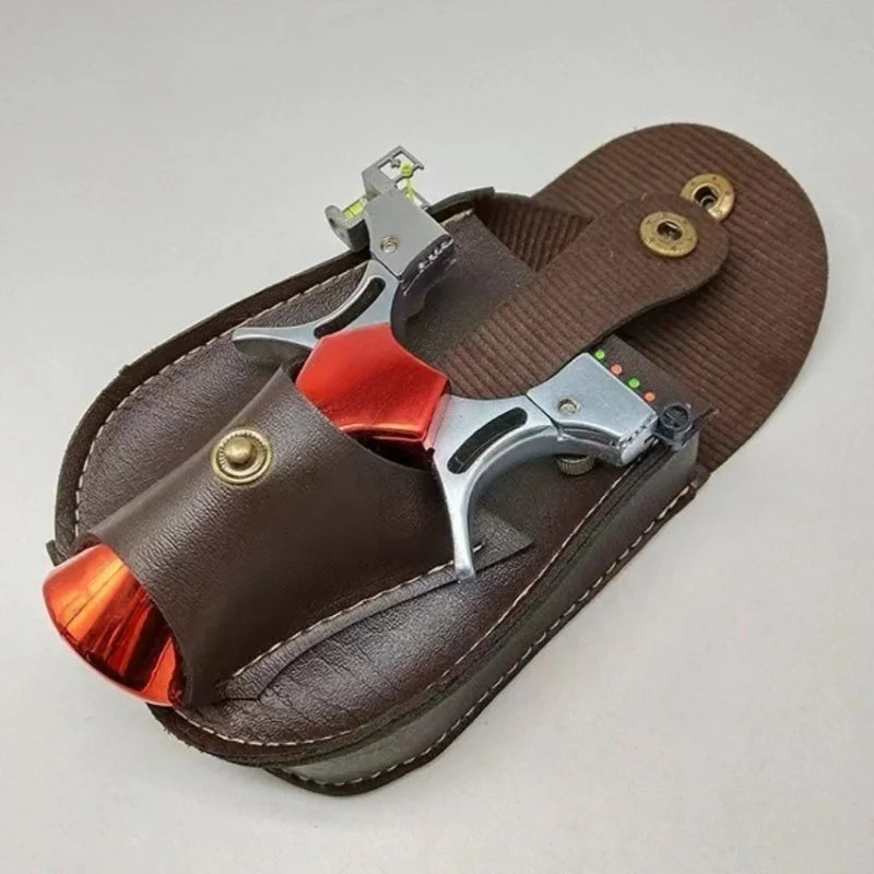 Gürteltasche aus Stahl mit Magnetkugeln