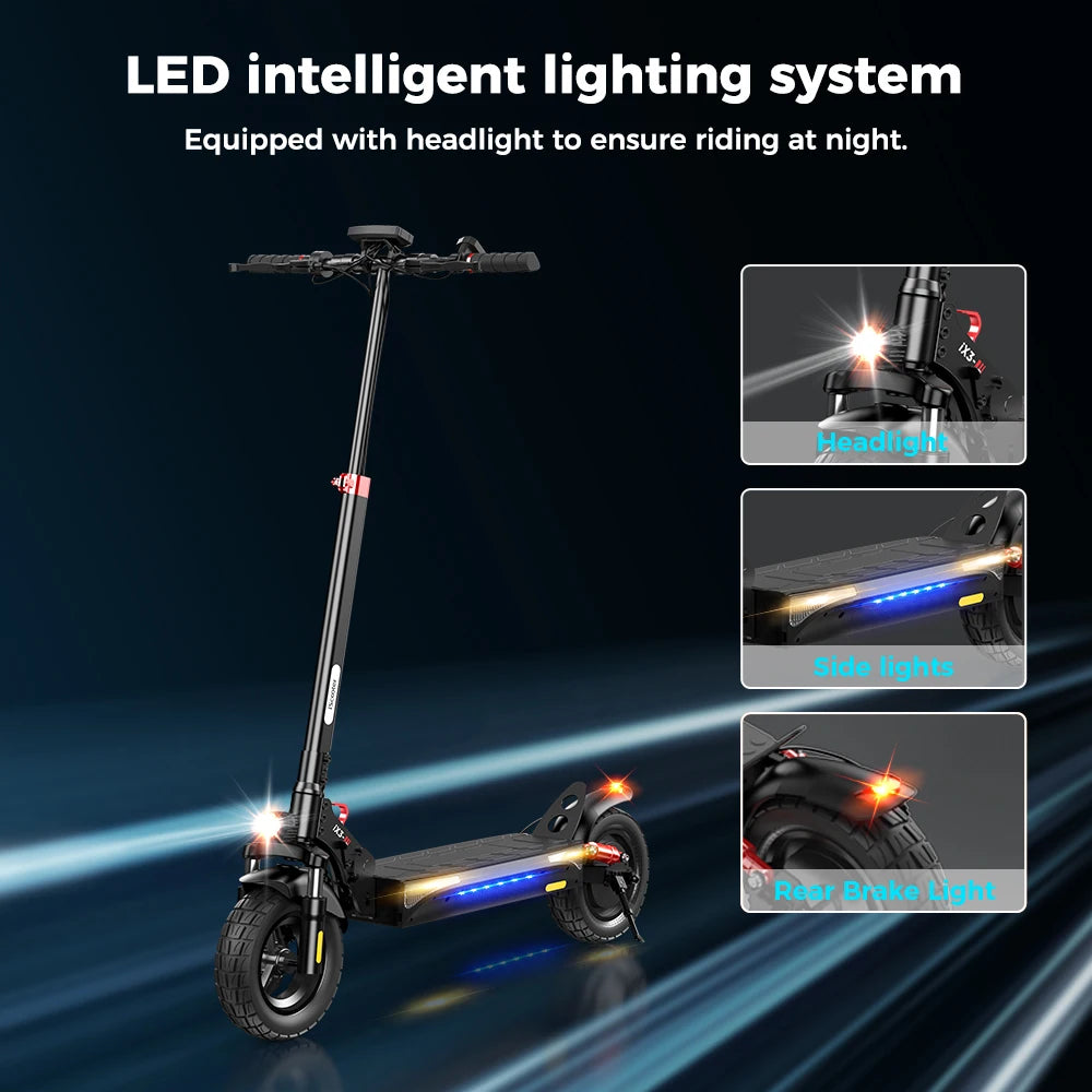 iScooter iX3 Powerful Electric Scooter for Off‑Road and City Riding