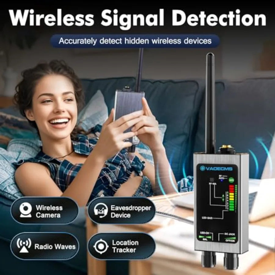 Portable Hidden Camera Detector for Home and Office