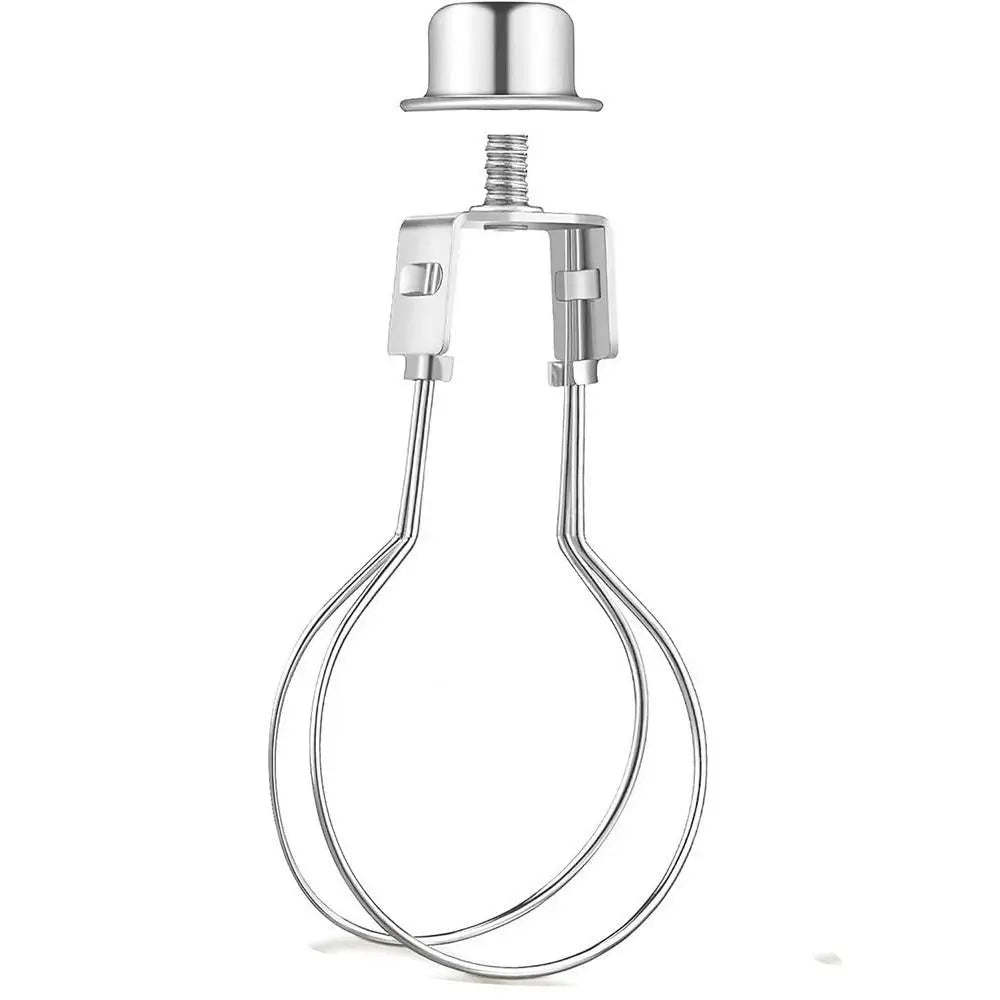 Spirbryl-clip lampeskærm-adapter, udvalgt metalfinish