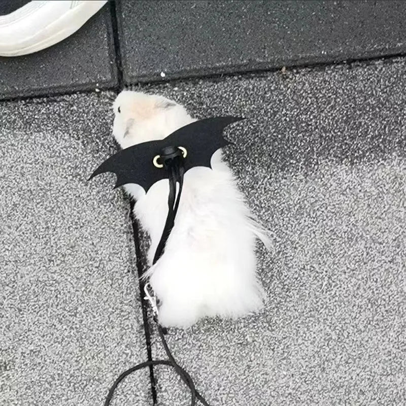 Small Animal Hamster Traction Rope Strap, Hamster Flower Branch Rat Leash Hamster Traction Rope Anti Escape and Anti Bite Rope