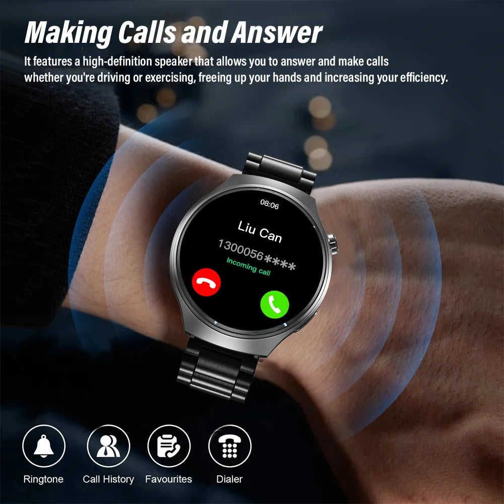 1.52-Inch Smartwatch with Bluetooth Calling