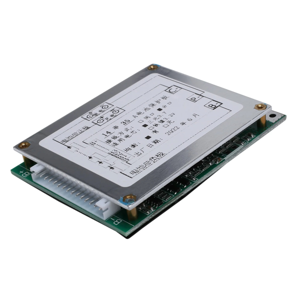 Placa de protección para batería de iones de litio 14S 52 V 35 A
