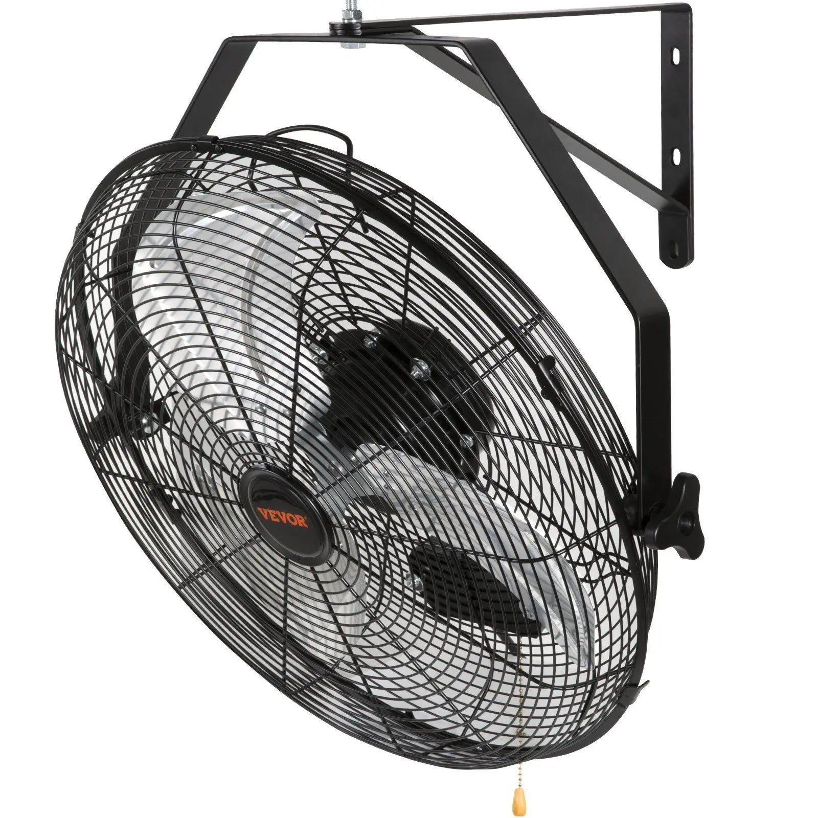 18" Vægbeslagventilator med 3 hastigheder, 4150 CFM højhastigheds luftstrøm