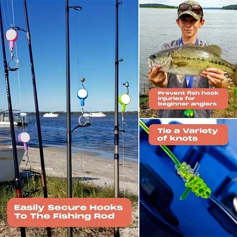 Two-Piece Fishing Knotting Tool Set