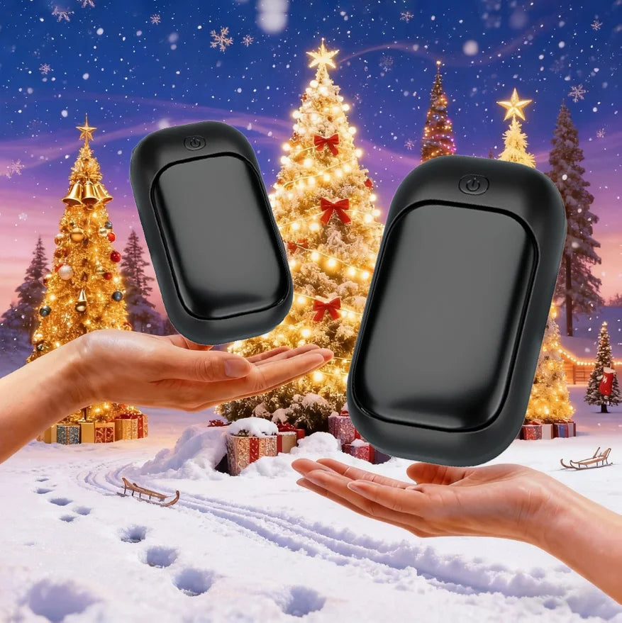 Magnetic Rechargeable Hand Warmer 2-Piece Set