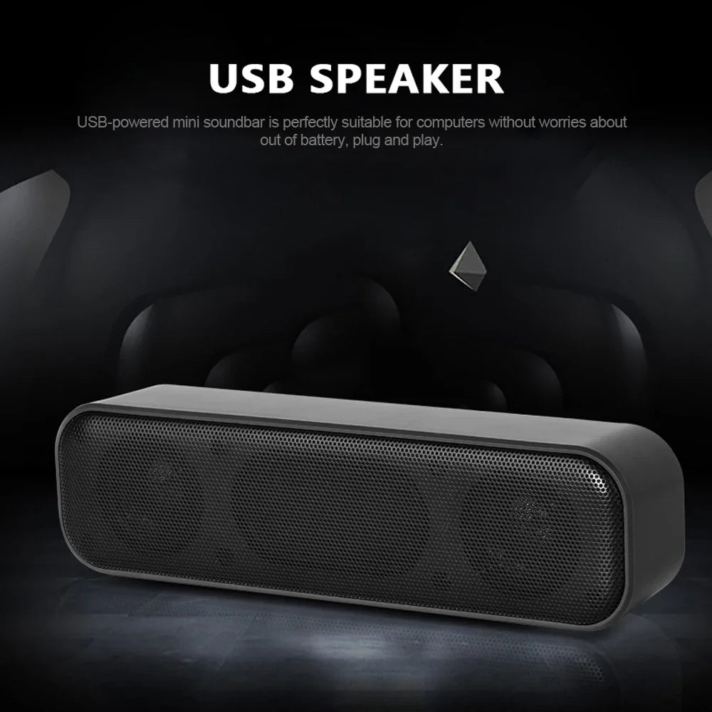USB-Powered Desktop Soundbar
