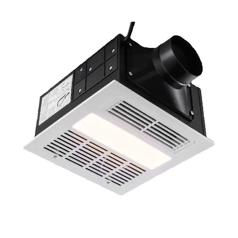 Bathroom Exhaust Fan with LED Light 80/110 CFM Quiet Heating