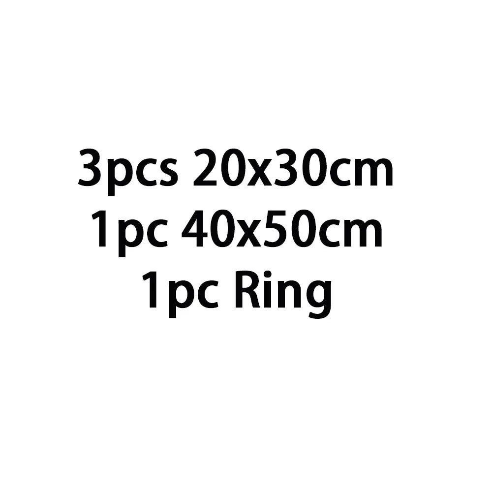 Custom Canvas Painting Set with Ring Hanging Kit