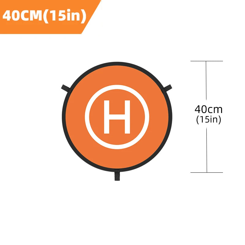 Foldable Drone Landing Pad, 40, 55 or 75 cm