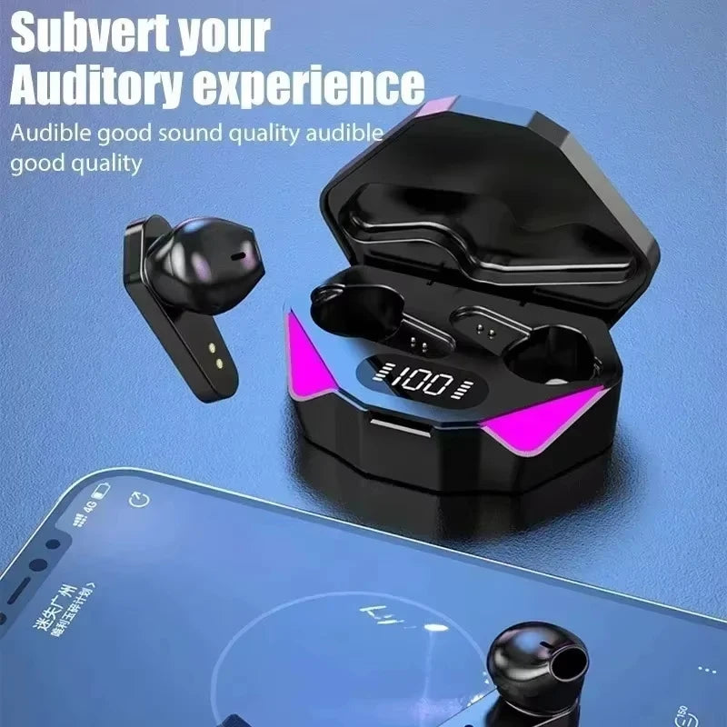 Bluetooth TWS Gaming Earphones with Low Latency and Mic