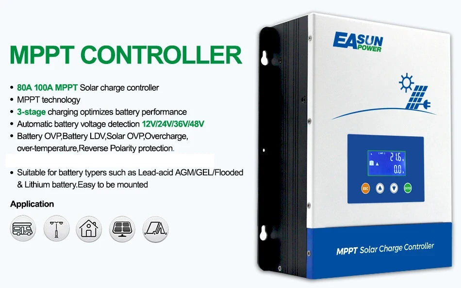 EASUN Power MPPT Solar Charge Controller