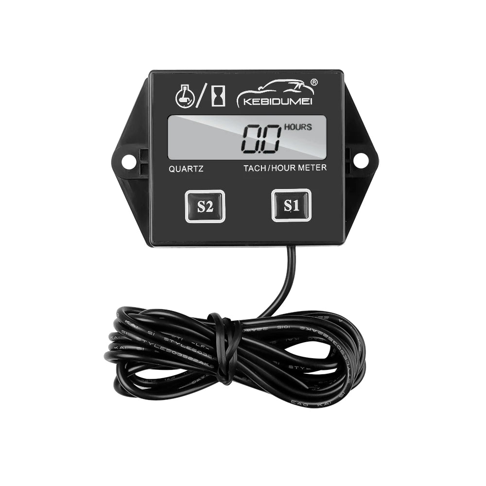 Digital Engine Tachometer and Hour Meter