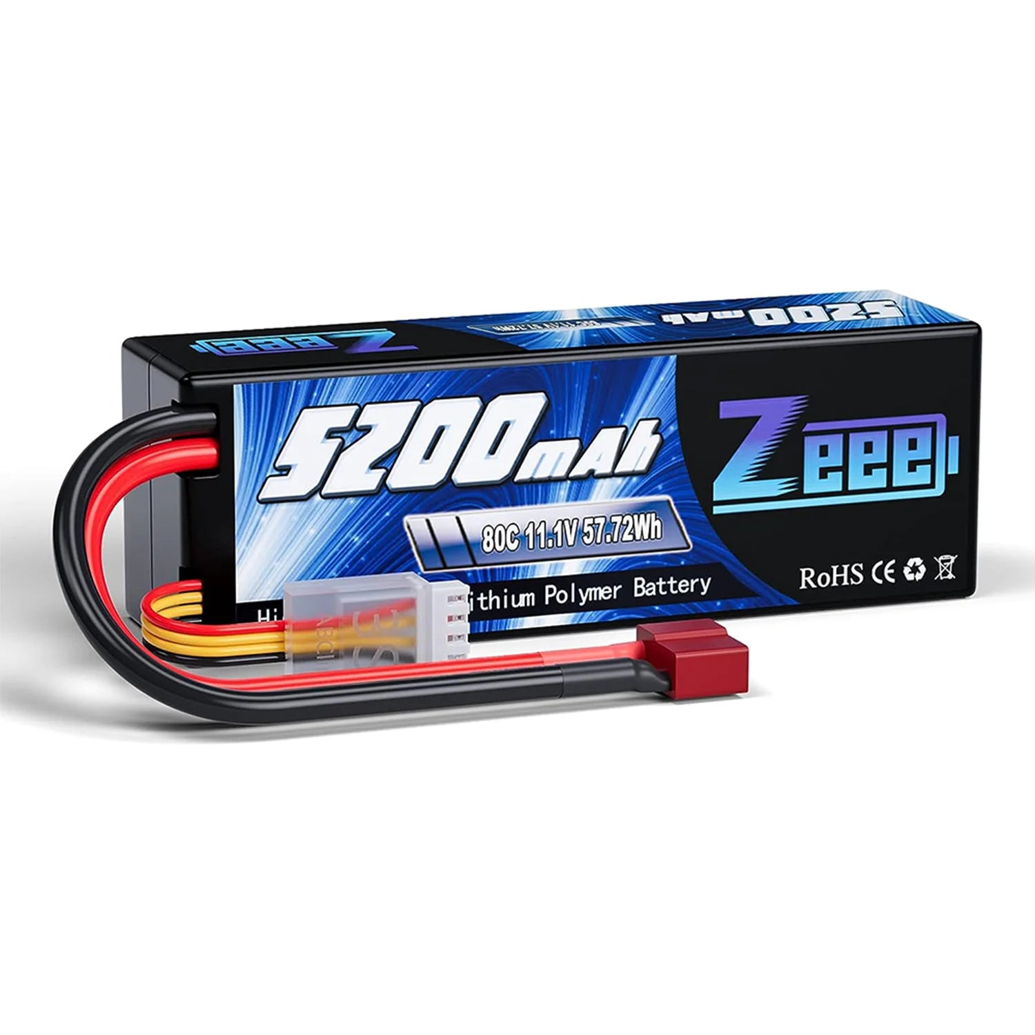Yüksek Kapasiteli 3S 5200mAh LiPo Pil Sert Kılıf RC Modelleri için