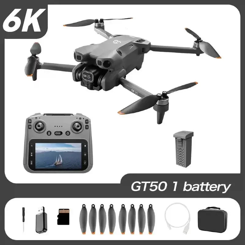 Lenovo GT50 8K Drone with 360° Obstacle Avoidance & 3KM Range