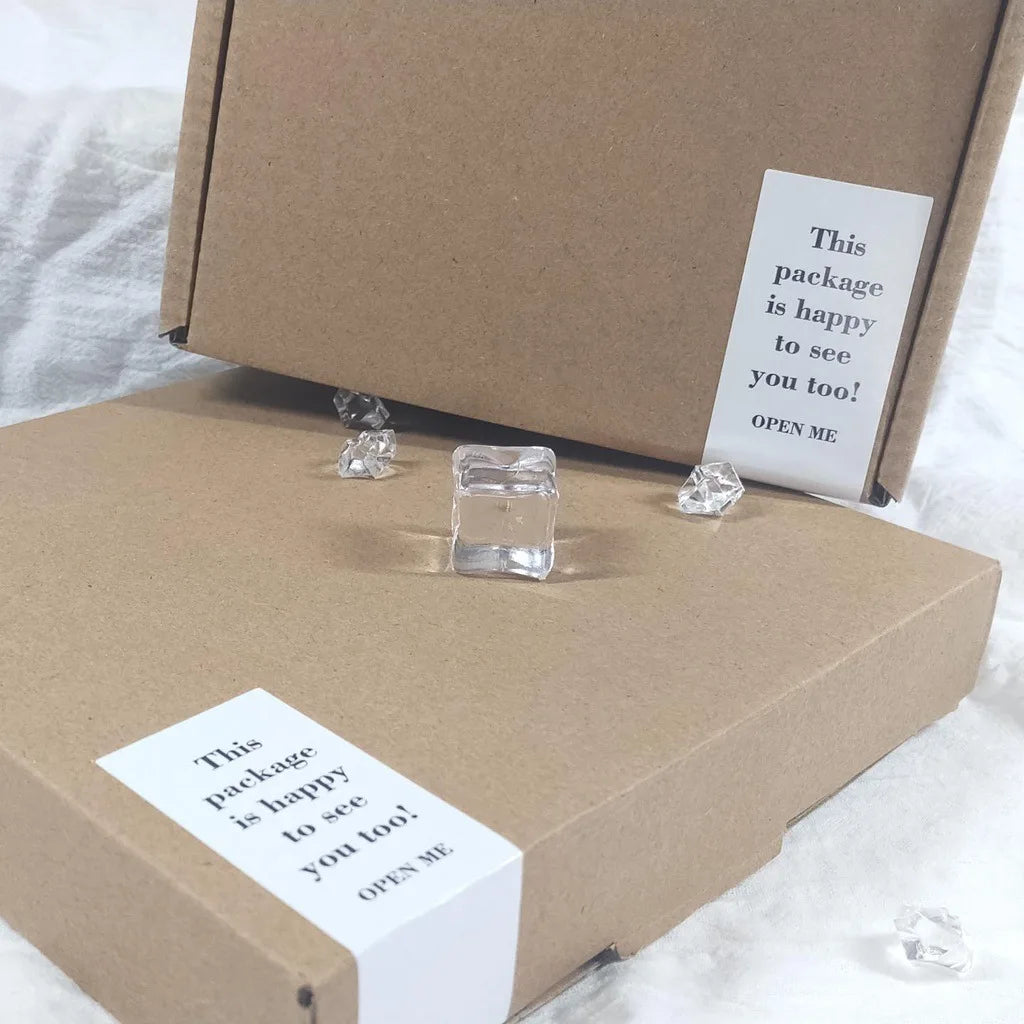 100 kom naljepnica "Hvala" u roli za pakiranje malih poduzeća