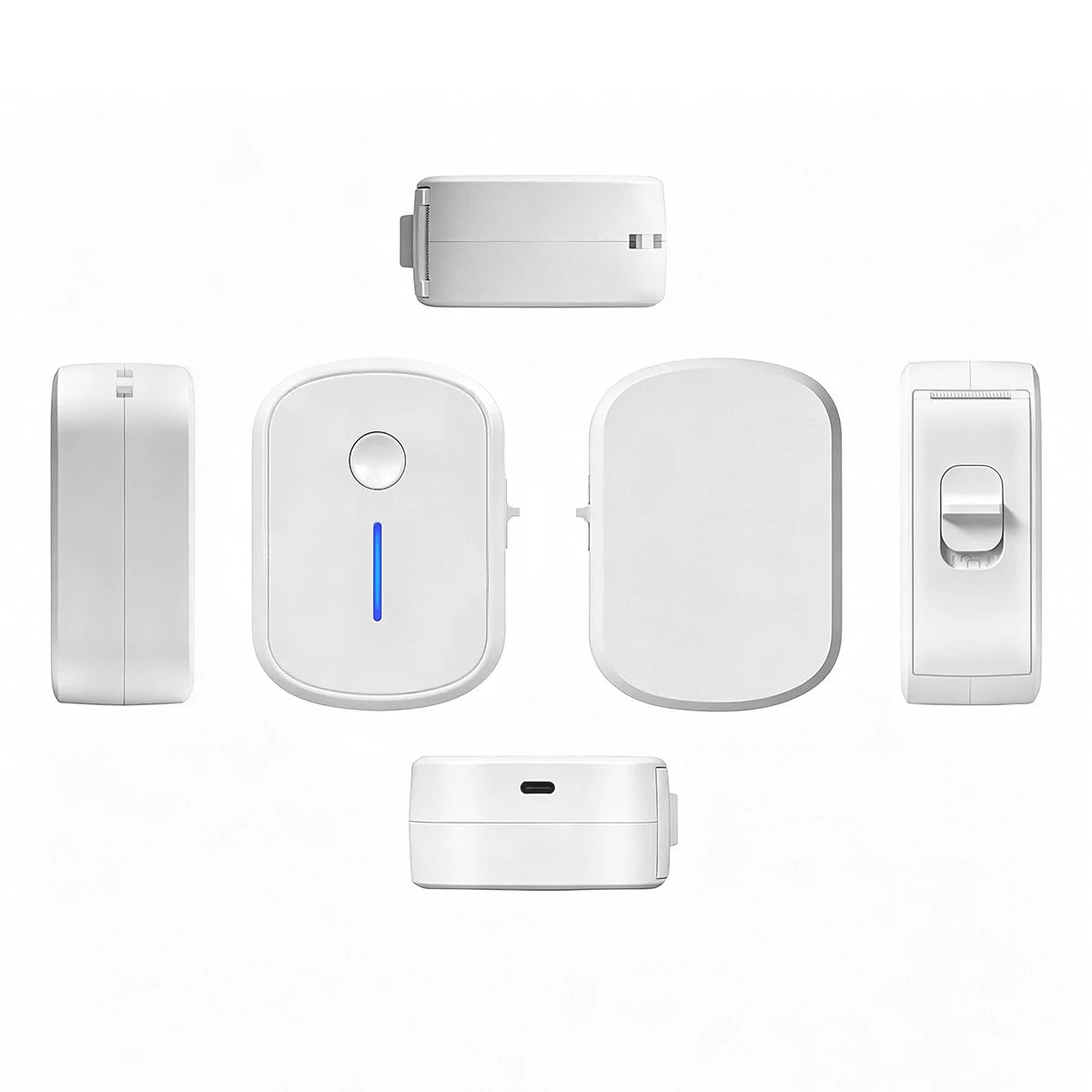 Prenosný mini tlačiareň štítkov Bluetooth bez atramentu samolepiace termálne štítky tlačiareň etikietka mini tlačiar