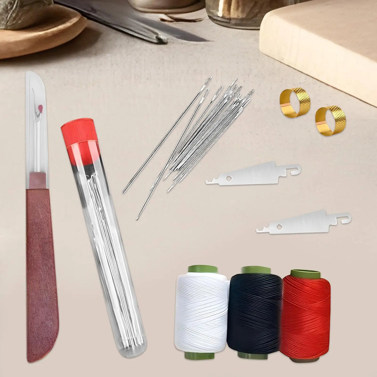 37-Piece Portable Sewing Repair Kit