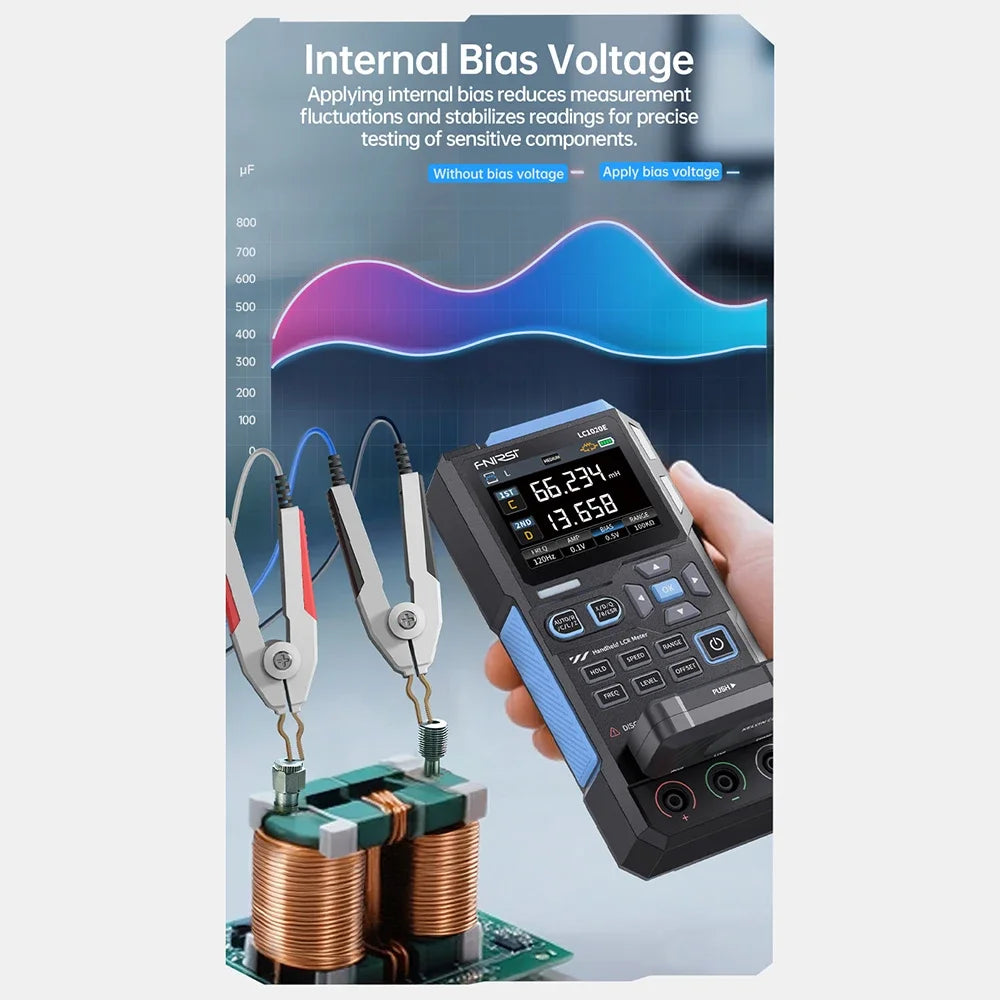LC1020E Portable LCR and ESR Meter
