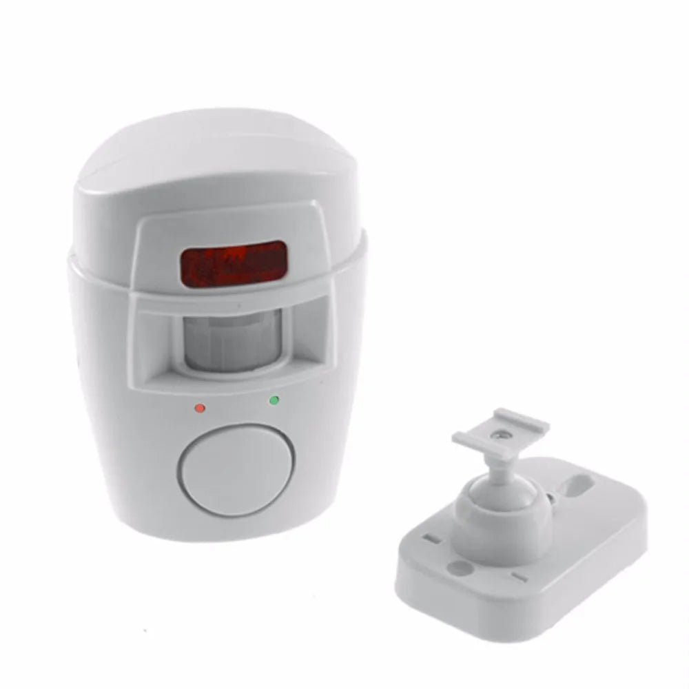 Wireless Dual Remote Motion Sensor Alarm, Infrared Security Detector for Indoor Outdoor Home Garage Burglar Alert System