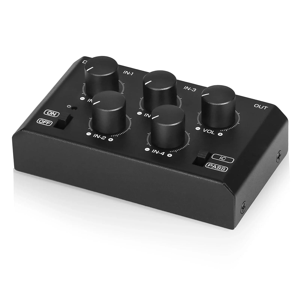 MC5-BX Czteroinputowy stereofoniczny mikser linii
