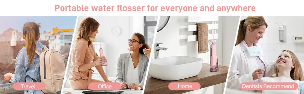 Cordless Electric Water Flosser for Powerful Everyday Oral Care