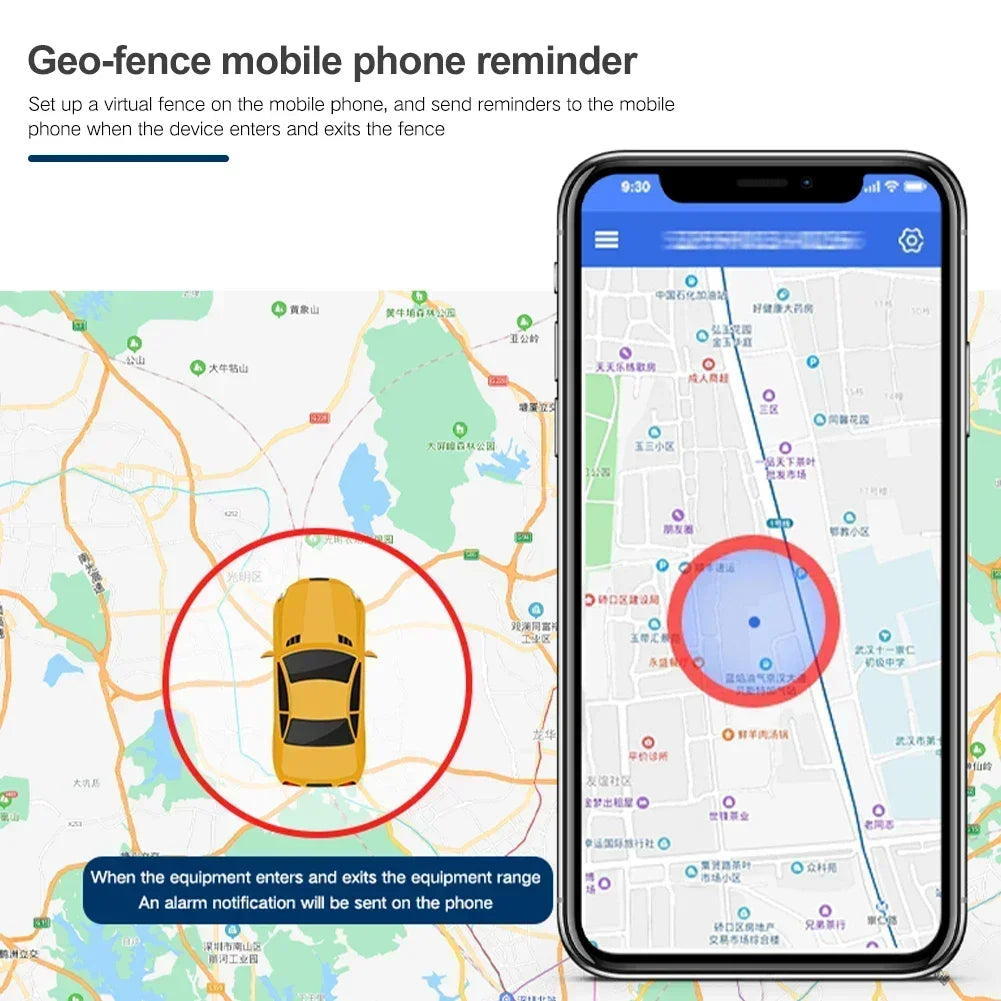 WiFi nélküli 2G Mini GPS Nyomkövető készülék erős mágneses tapadással anti-lopás helymeghatározó valós idejű pozíciókövető házi-állat-gyermek-idős és járművek számára