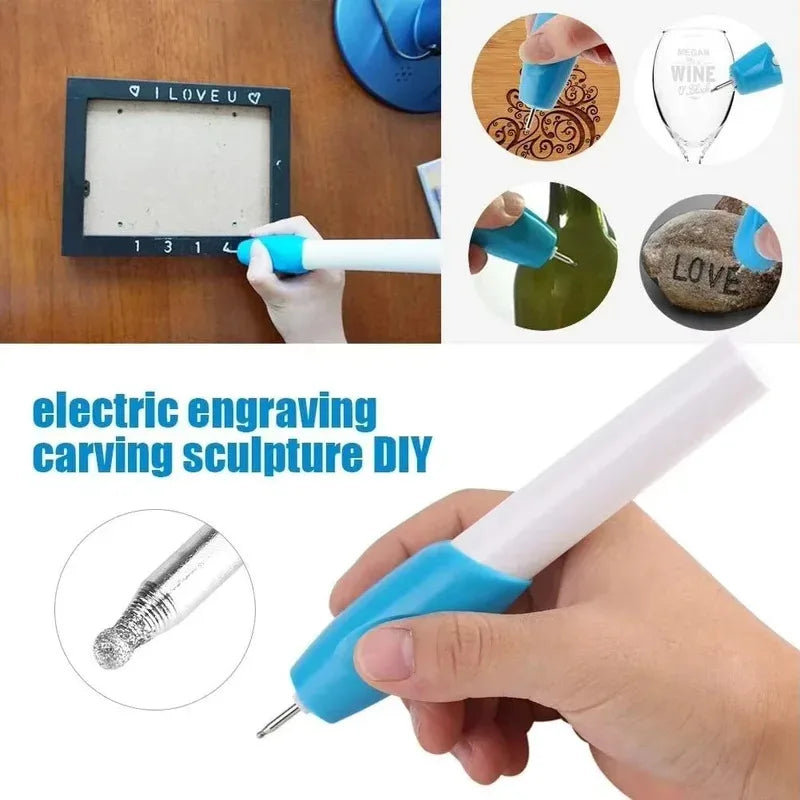 Mini Electric Engraving Pen for Crafts and DIY