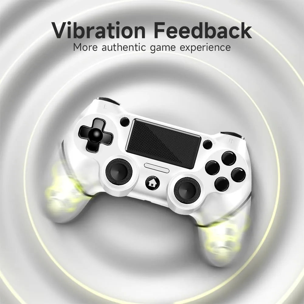 2 Pack Wireless Controllers for Console and PC with Non-Slip Grip