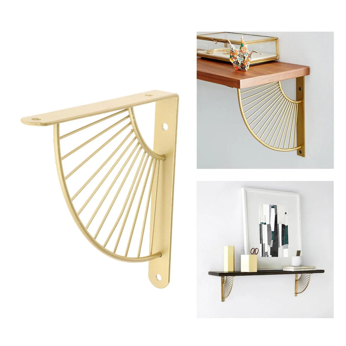 Decorative Metal Shelf Bracket, 15 or 20cm