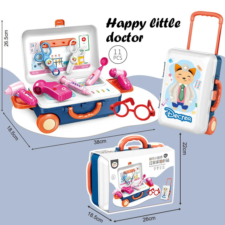 Pretend-Play Trolley Case Set, Theme Options