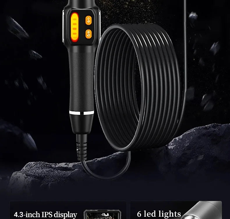 Articulating Inspection Camera with LCD Screen