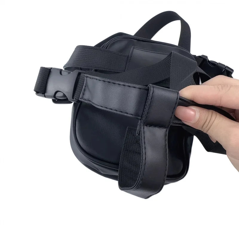 Borsa a gamba unisex in PU per ciclismo e pendolarismo