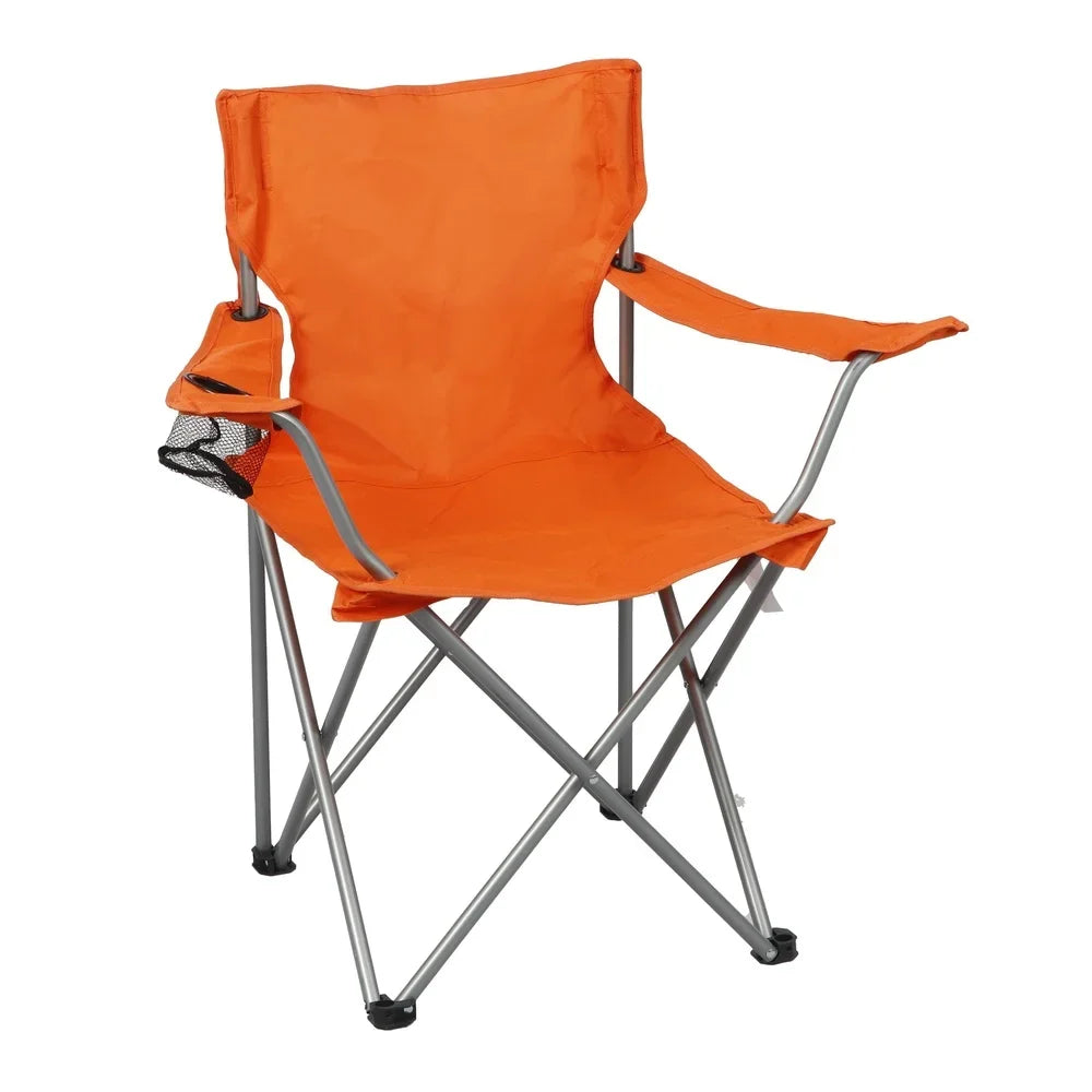2er-Set Klapp-Campingstühle mit Getränkehalter und Tragetasche