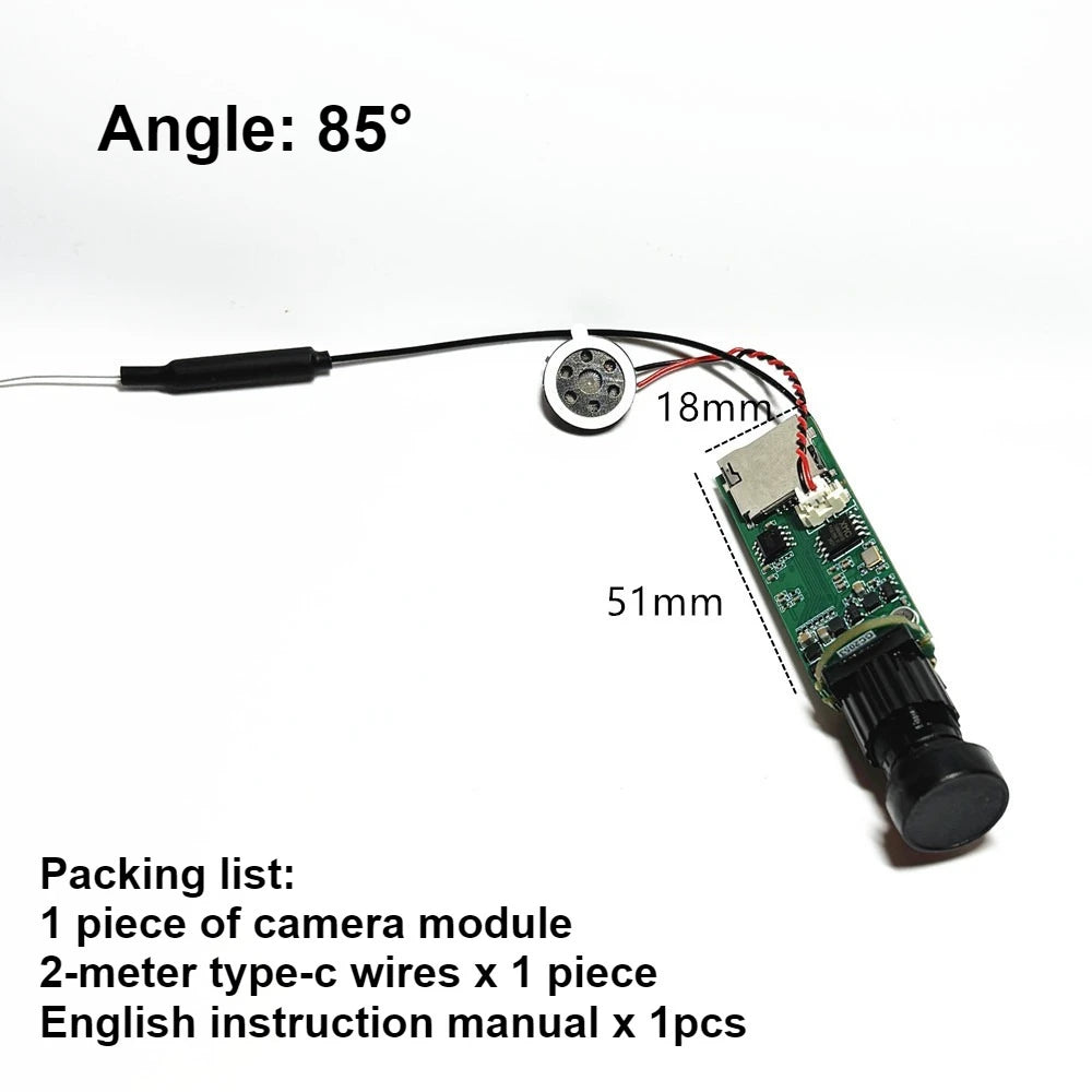 Icsee Xmeye DIY Mini Wifi P Camera Module Small Size 1080P 3MP Wireless PCB Security P2P Cloud Two Way Audio Industry Smart Sdk
