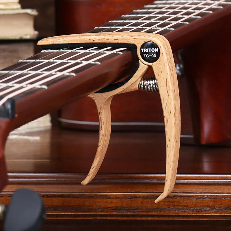 Quick-Change Guitar Capo with Silicone Padding
