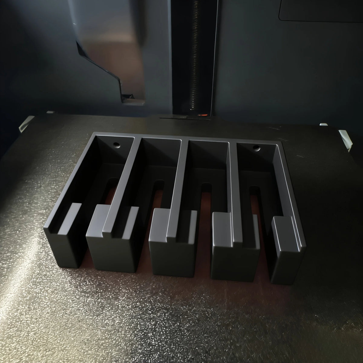 Wall-Mounted F-Style Clamp Holder for Workshop Storage