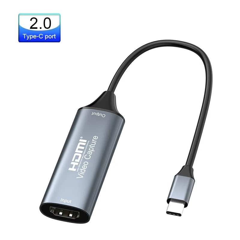 Adaptér pro záznam videa HDMI přes USB-C 2.0