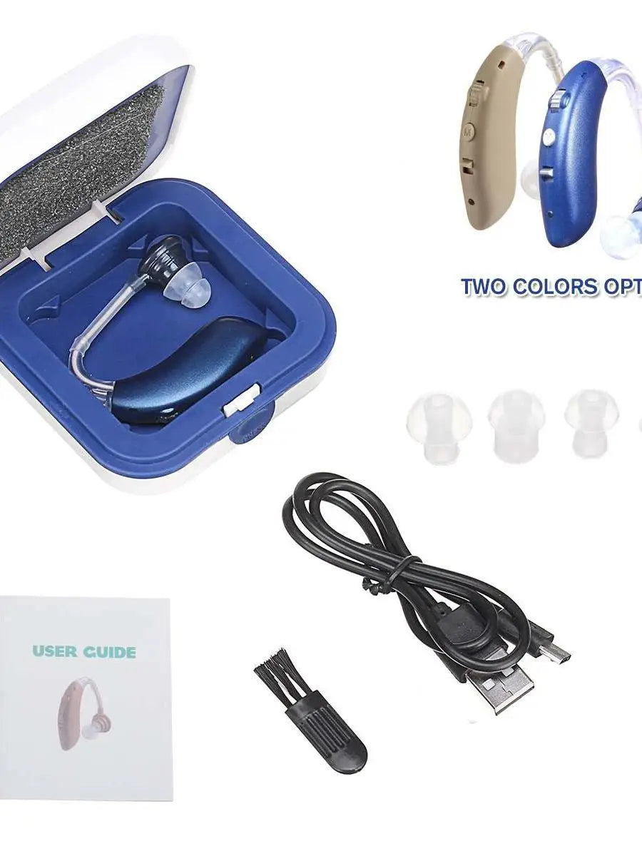 2024 new cheap digit BTE Rechargeable Sound Amplifier Severe Hearing Aid For Deaf People Hearing Aid For The Deaf People