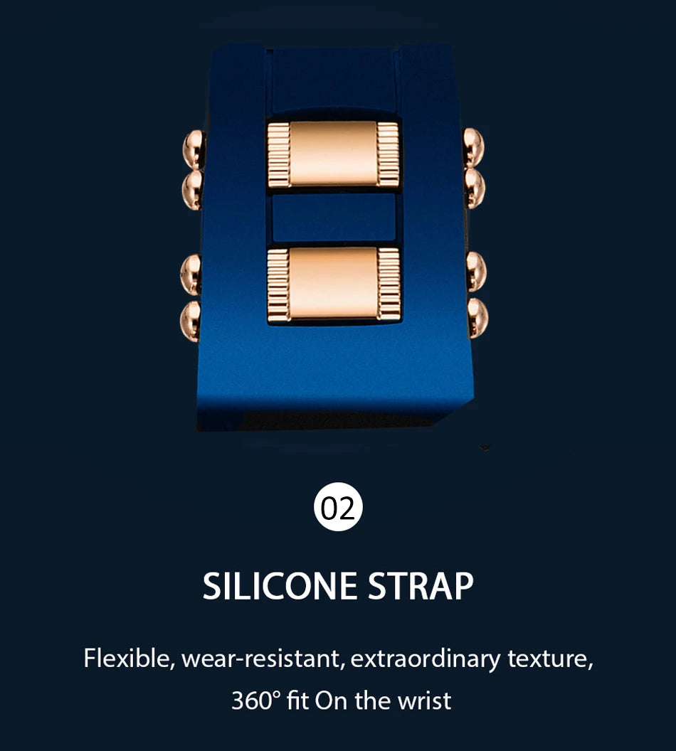 LIGE Fashion Men Watches Top Brand Luxury Silicone Sport Watch Men Quartz Date Clock Waterproof Wristwatch Chronograph Clock Man