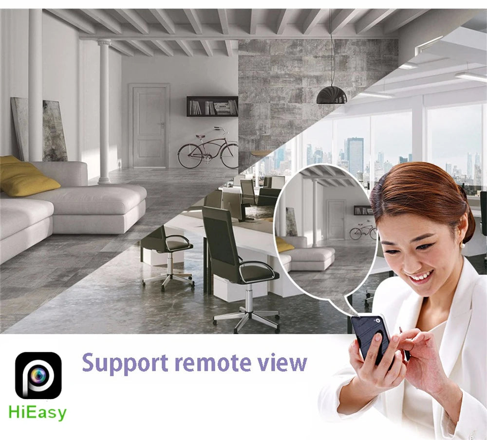 5MP Audio IP POE Mini WiFi Camera with Color Night Vision