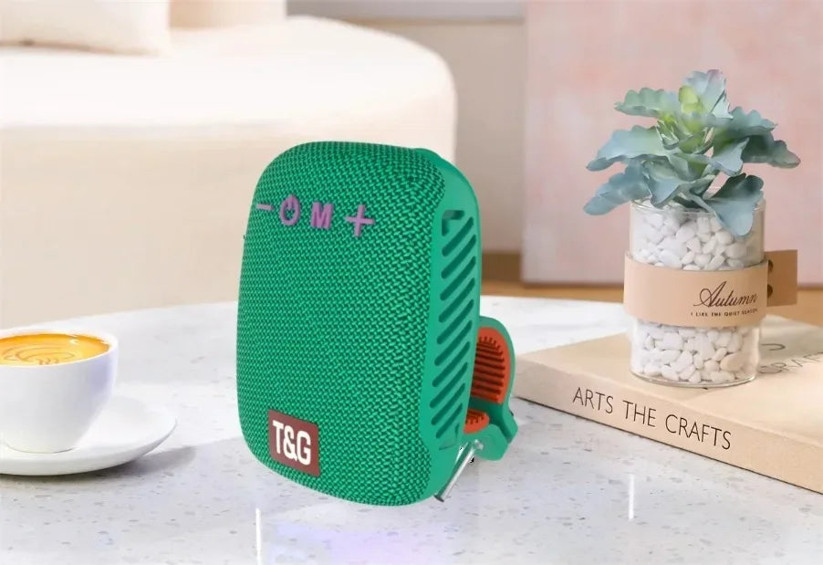 Outdoor Bicycle TG392 Portable Bluetooth Speaker TWS Wireless Mini Bass FM Radio Soundbar Boombox Riding Music Play Loudspeaker