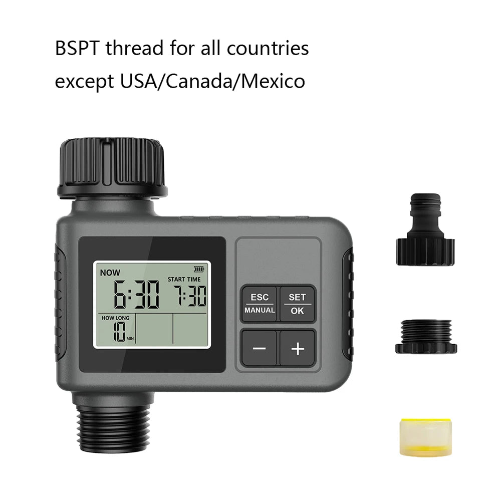 SGW05 Single-Outlet Garden Water Timer with LCD