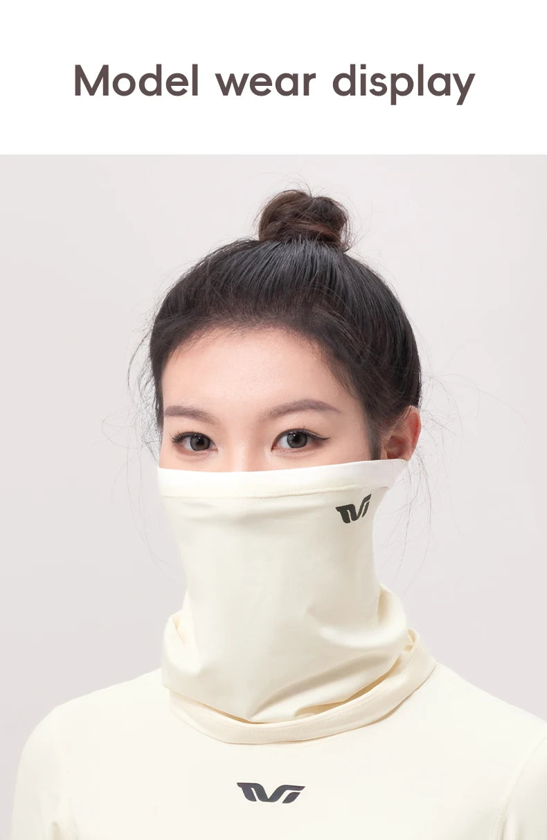 Maschera balaclava invernale per ciclismo ROCKBROS – copertura viso calda e traspirante