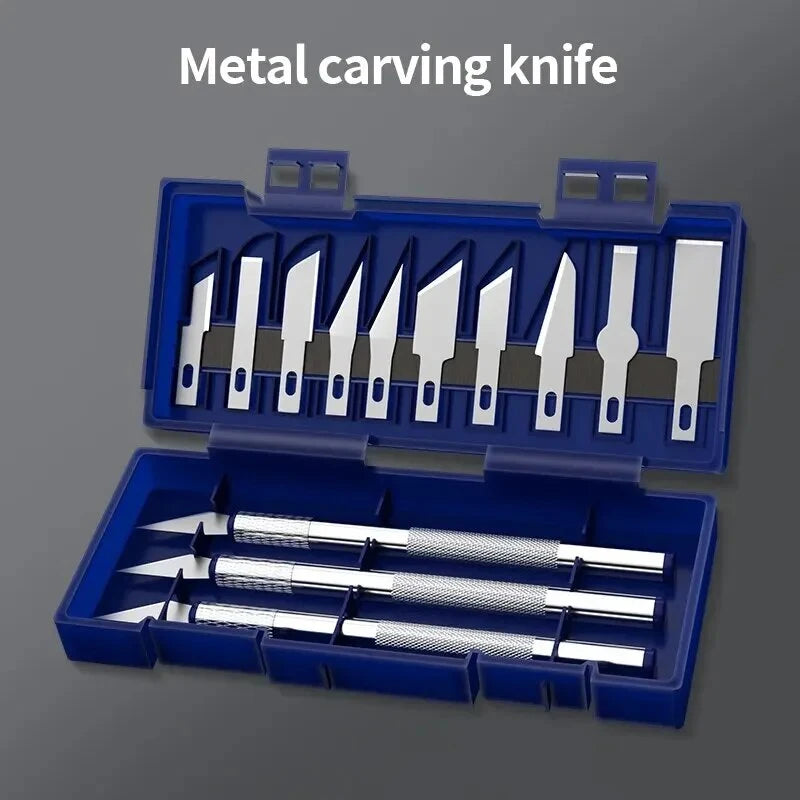 Precision Craft Knife Set, 13 Pieces